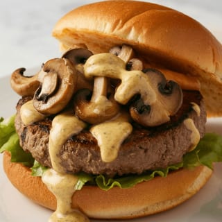 Mushroom & Swiss Burger